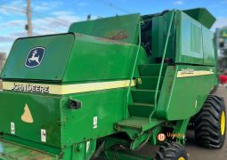 COLHEITADEIRA JOHN DEERE 1450 – 19 PES CARACOL completo