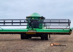 COLHEITADEIRA DE GRÃOS JOHN DEERE S670 – 40 PES DRAPPER COM PILOTO, RECEPTOR STAR FIRE 3000 completo