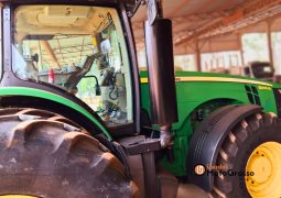 TRATOR JOHN DEERE 8345 – COM PILOTO RODADO SIMPLES NA DIANTEIRA E DUPLO NA TRASEIRA completo