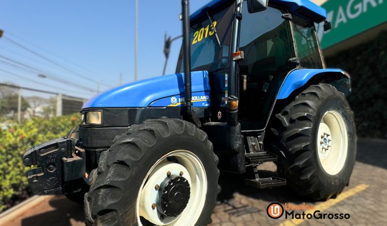 TRATOR NEW HOLLAND TL-85 CABINADO completo