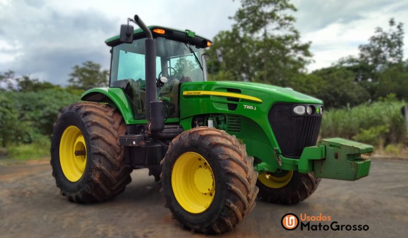 TRATOR JOHN DEERE 7225J – COM PILOTO /GPS BRAÇO HIDRAULICO TRASEIRO  CAMBIO POWERQUAD completo