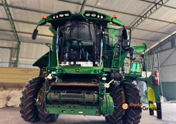 COLHEITADEIRA JOHN DEERE S770 – 35 PES DRAPPER COM PILOTO E GPS PRO DRIVE – CABINE LUXO completo