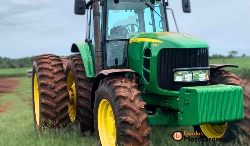 TRATOR JOHN DEERE 6210J COM PILOTO/FILIPADO TRASEIRO completo