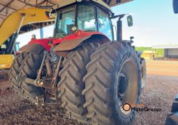 TRATOR MASSEY FERGUSON 7725 C/PILOTO E GPS DUAL TRASEIRO CAMBIO DYNA 6 completo