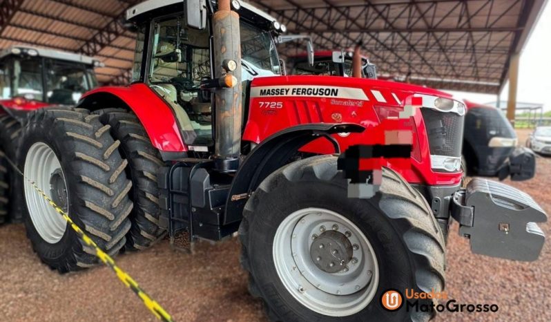 TRATOR MASSEY FERGUSON 7725 C/PILOTO E GPS – DUAL TRASEIRO CAMBIO DYNA 6 completo