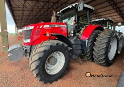 TRATOR MASSEY FERGUSON 7725 C/PILOTO E GPS – DUAL TRASEIRO CAMBIO DYNA 6