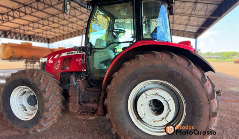 TRATOR MASSEY FERGUSON 6714 PREPARADO PARA PILOTO CAMBIO DYNA 4 completo